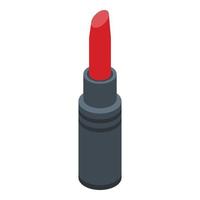 Lippenstift-Symbol, isometrischer Stil vektor