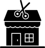 Friseursalon-Vektor-Icon-Design vektor