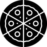 Pizza-Vektor-Icon-Design vektor
