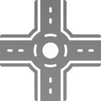 Kreisverkehr-Vektor-Icon-Design