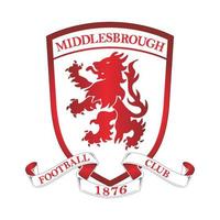 Middlesbrough-Logo auf transparentem Hintergrund vektor