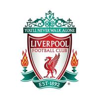 Liverpool fc-Logo auf transparentem Hintergrund vektor