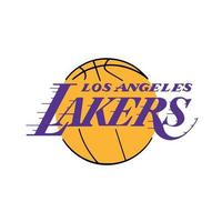 los angeles lakers logotyp på transparent bakgrund vektor