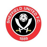 Sheffield United-Logo auf transparentem Hintergrund vektor