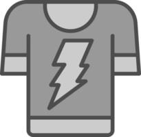 T-Shirt-Vektor-Icon-Design vektor