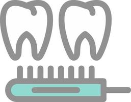 oral hälsa vektor ikon design