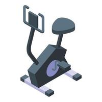 Fitness-Heimtrainer-Symbol, isometrischer Stil vektor