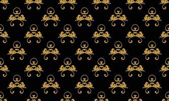 damast- fleur de lis bakgrund vektor sömlös mönster bakgrund tapet fleur de lis mönster scandinavian batik digital textur design för skriva ut tryckbar tyg saree gräns.