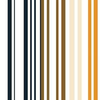 Art of Striped Seamless Pattern Ausgewogene Streifenmuster bestehen aus mehreren vertikalen, farbigen Streifen unterschiedlicher Größe, die häufig für Kleidung wie Anzüge, Jacken, Hosen und Röcke verwendet werden. vektor