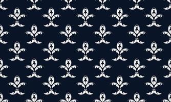 damast- fleur de lis bakgrund vektor sömlös mönster bakgrund tapet fleur de lis mönster digital textur design för skriva ut tryckbar tyg saree gräns.