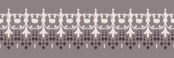 ikat florales Stammes-afrikanisches nahtloses Muster. ethnische geometrische ikkat batik digitaler vektor textildesign für drucke stoff saree mughal pinsel symbol schwaden textur kurti kurtis kurtas