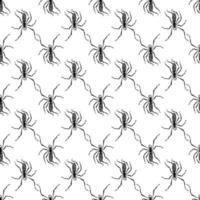 Nahtloser Vektor des Spinnenwanzenmusters
