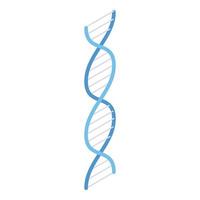 DNA-Symbol, isometrischer Stil vektor