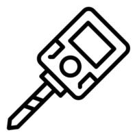 Säure ph-Meter-Symbol, Umrissstil vektor