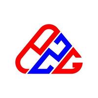 p z g brev logotyp kreativ design med vektor grafisk, p z g enkel och modern logotyp.