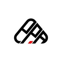 ppa brev logotyp kreativ design med vektor grafisk, ppa enkel och modern logotyp.