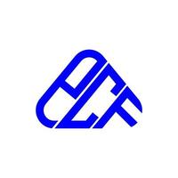 PCF Letter Logo kreatives Design mit Vektorgrafik, PCF einfaches und modernes Logo. vektor