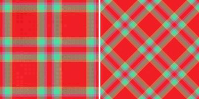 Tartan-Vektor-Check. Muster Stoff Textil. karierter nahtloser Beschaffenheitshintergrund. vektor