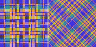 Textilhintergrund kariert. Vektor-Textur-Tartan. Karo Stoffmuster nahtlos. vektor