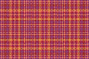 Muster Stoff Vektor. Textil mit Strukturprüfung. karierter hintergrund tartan nahtlos. vektor