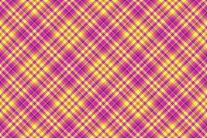 karierter Musterhintergrund. Textil-Tartan-Vektor. Überprüfen Sie die nahtlose Stoffstruktur. vektor