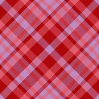 Stoff Textilstruktur. Tartan-Vektor nahtlos. Karomuster-Hintergrundüberprüfung. vektor