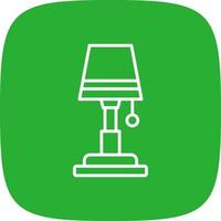 Lampe kreatives Icon-Design vektor