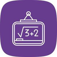 Whiteboard kreatives Icon-Design vektor