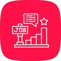 Job kreatives Icon-Design vektor