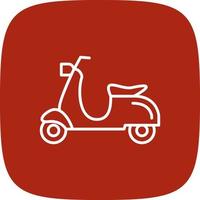 Scooter kreatives Icon-Design vektor