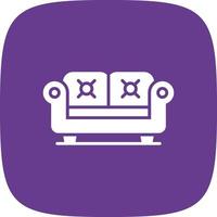 Couch kreatives Icon-Design vektor