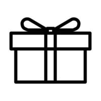 Geschenkbox mit Bandsymbol. einfaches Elementsymbol für Vorlagendesign. kann für Website und mobile Anwendung verwendet werden. Vektor. vektor
