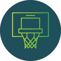 Basketball kreatives Icon-Design vektor