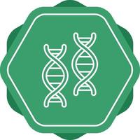 DNA-Vektor-Symbol vektor