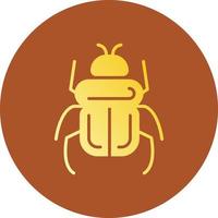 Käfer kreatives Icon-Design vektor