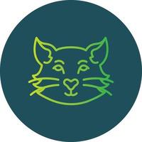 Katze kreatives Icon-Design vektor