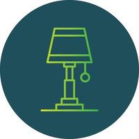 Lampe kreatives Icon-Design vektor