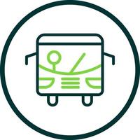 Vektor-Icon-Design für öffentliche Verkehrsmittel vektor