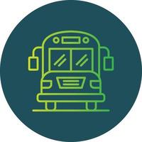 Bus kreatives Icon-Design vektor