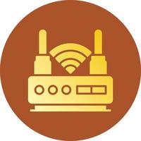 Wifi kreatives Icon-Design vektor