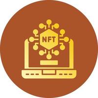 nft kreatives Icon-Design vektor