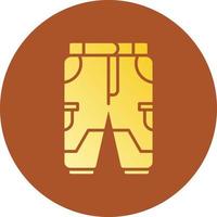 Skihose kreatives Icon-Design vektor