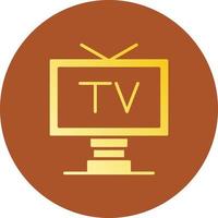 TV-kreatives Icon-Design vektor