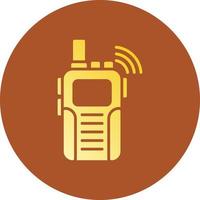 Walkie-Talkies kreatives Icon-Design vektor