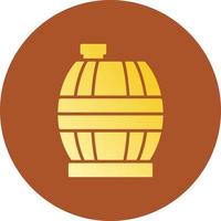 Barrel kreatives Icon-Design vektor