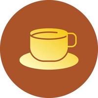 Kaffeetasse kreatives Icon-Design vektor