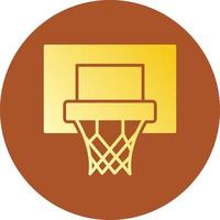 Basketball kreatives Icon-Design vektor