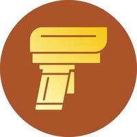 Barcode-Scanner kreatives Icon-Design vektor