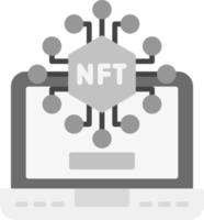 nft kreatives Icon-Design vektor