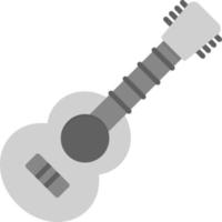 Akustikgitarre kreatives Icon-Design vektor